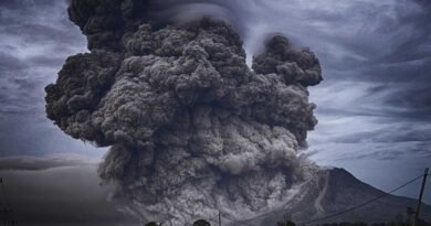 A volcano is erupting again in Japan