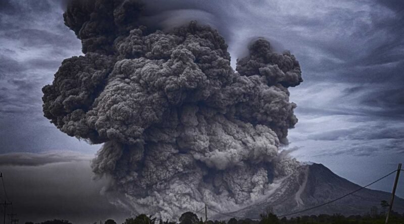 A volcano is erupting again in Japan