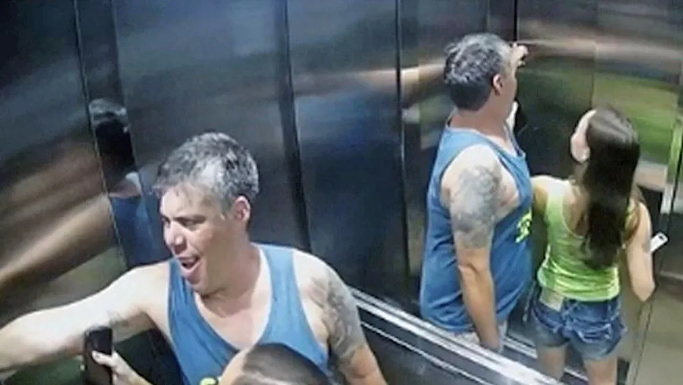 Perícia Encontra Morfina no Corpo de Empresário: Desvendando o "Crime do Brigadeirão" 1 Ormond prende o dedo no elevador — Foto: Reprodução
