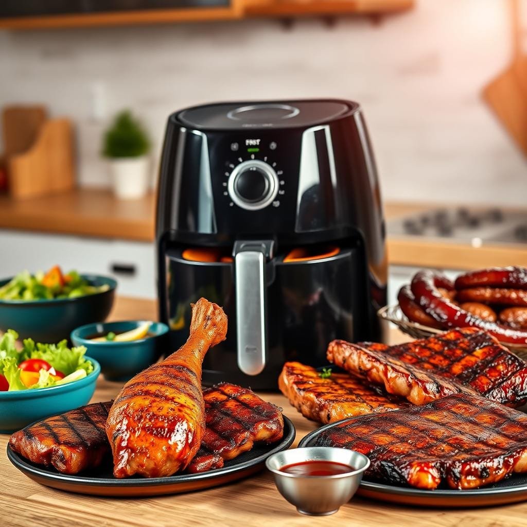Acompanhamentos perfeitos para o seu churrasco na Airfryer