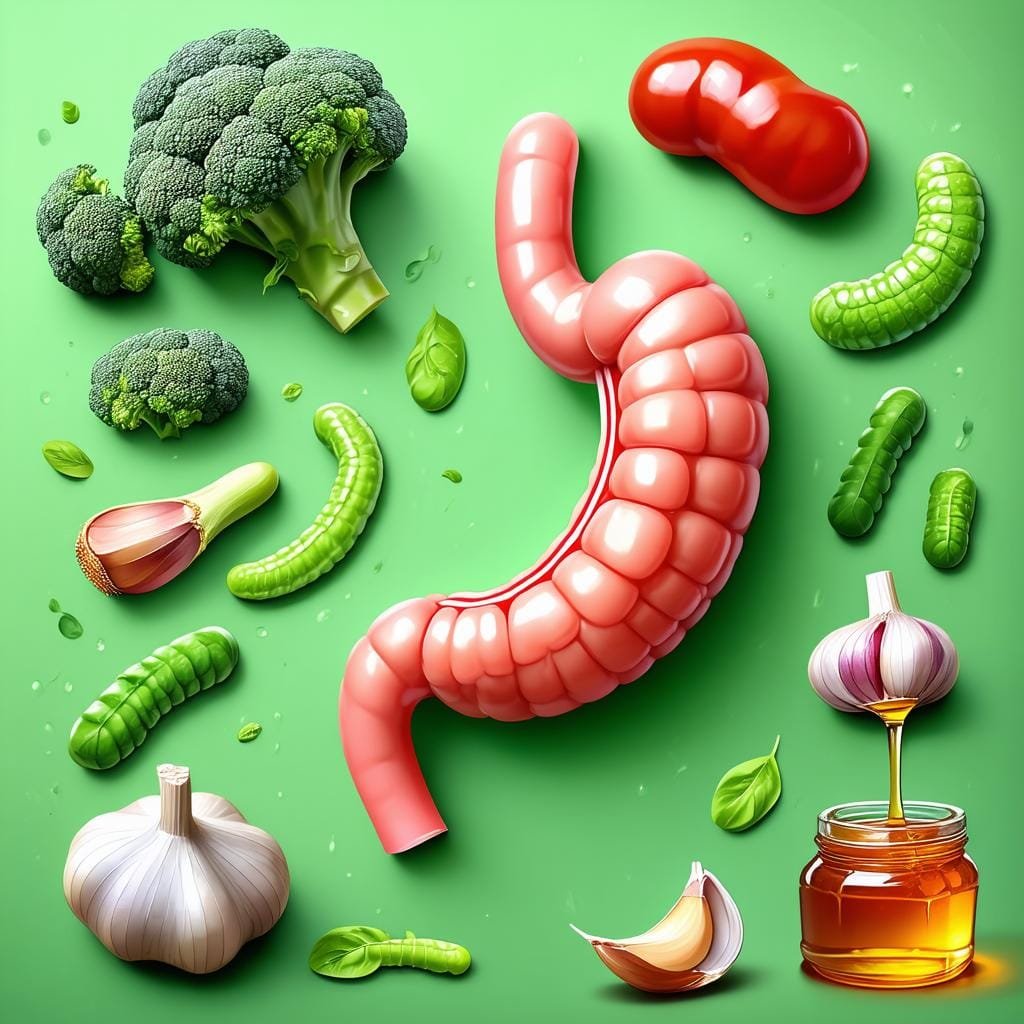 Alimentos que ajudam a combater a H. Pylori