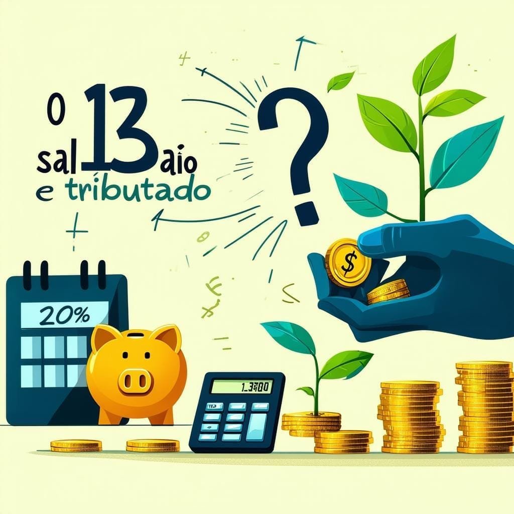 O 13º salário é tributado?