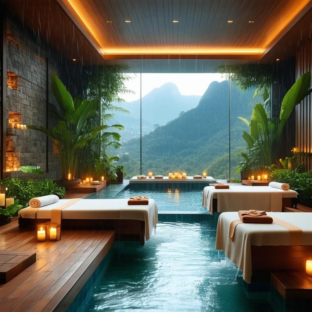 Programas Relaxantes em Spas e Centros de Beleza