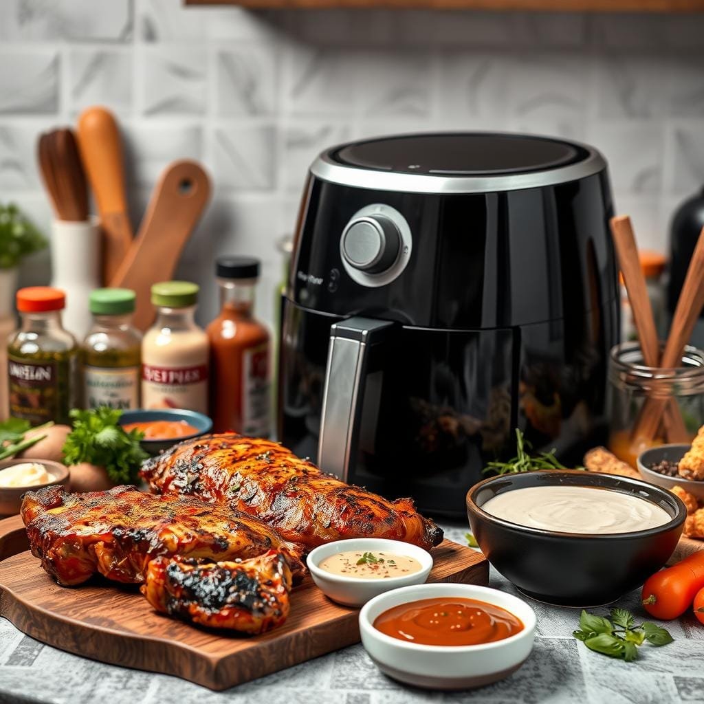 Temperos e marinadas para um churrasco saboroso na Airfryer