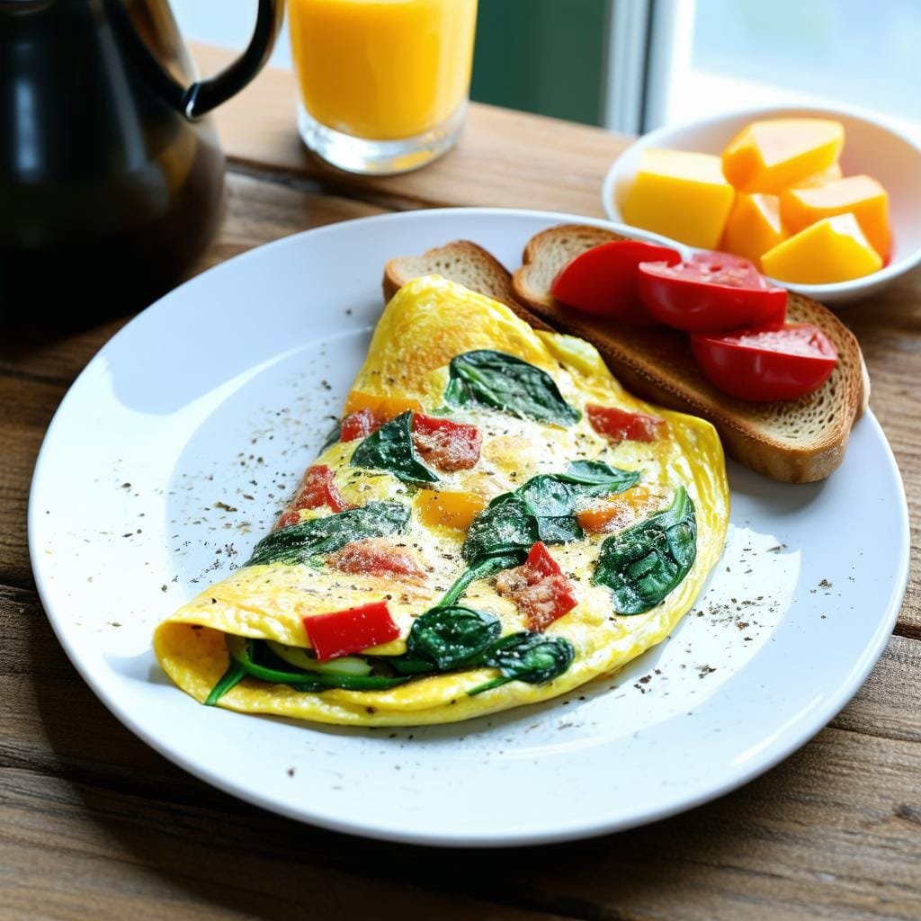 5 Receitas de Omelete Fit para o seu café da manhã