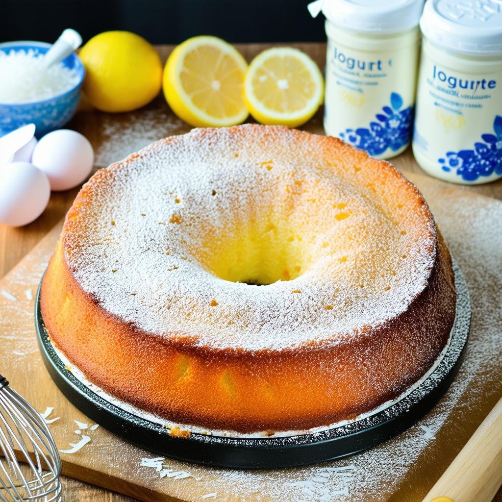 Blog 3 Aprenda a fazer uma Receita de Bolo de Iogurte Simples e Muito Fofo