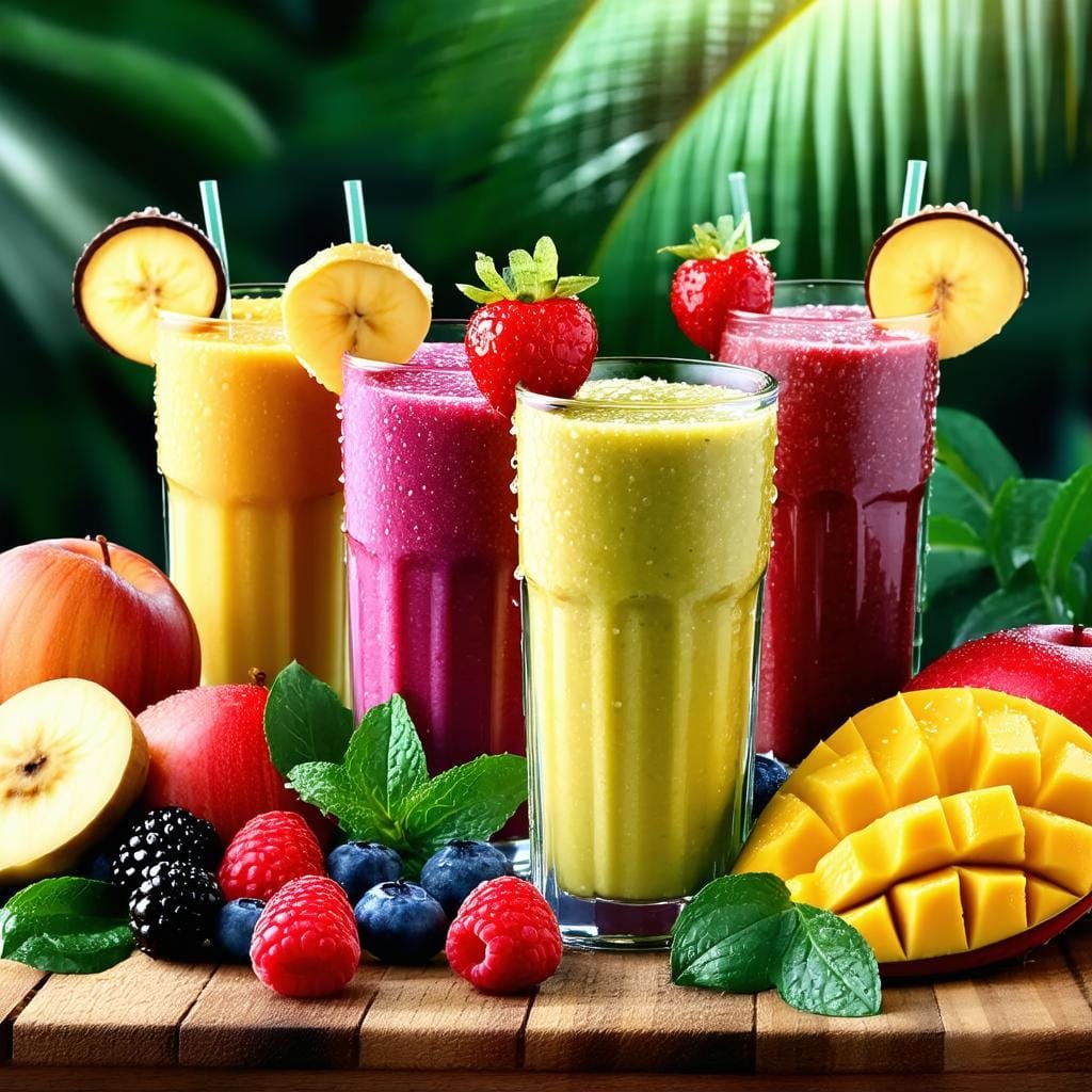 Benefícios de um Smoothie de Frutas