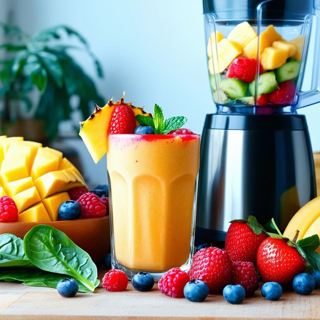 Blog 1 Como Fazer Smoothie de Frutas para Café da Manhã