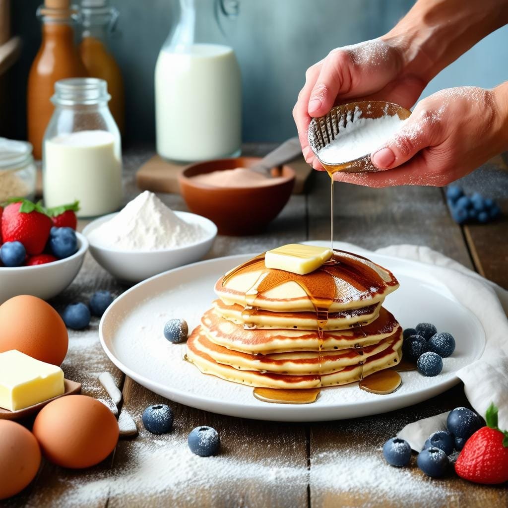 Ingredientes Essenciais para Panquecas Americanas Perfeitas