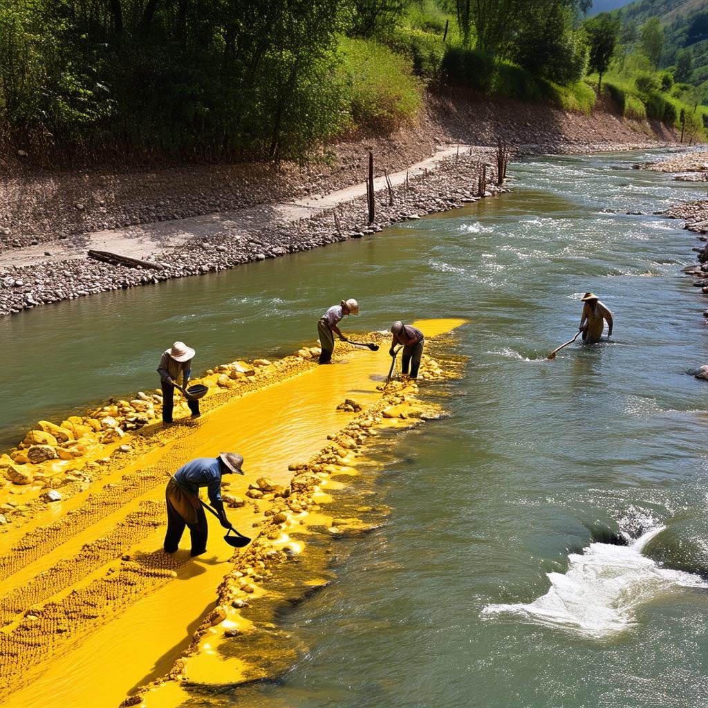 Locais Promissores: Onde Procurar Ouro em Rios