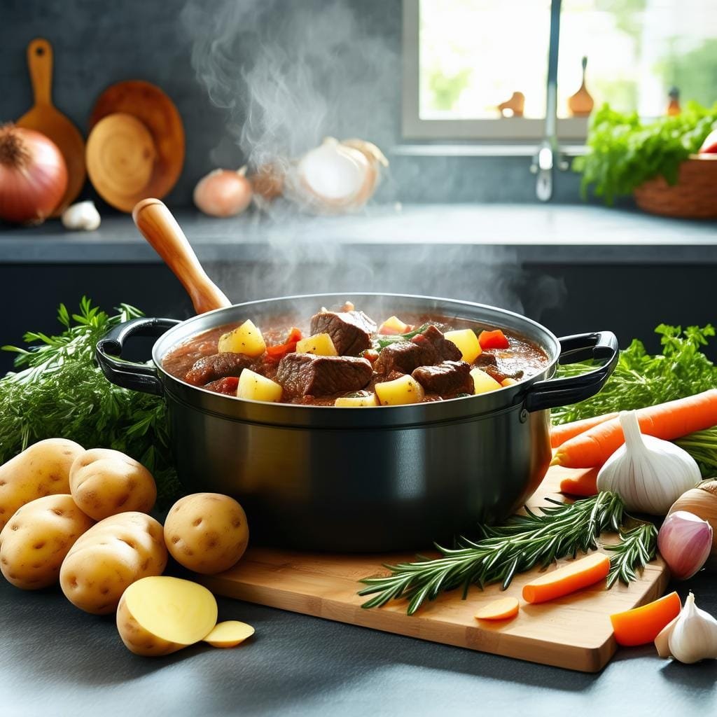 Preparo da Carne de Panela