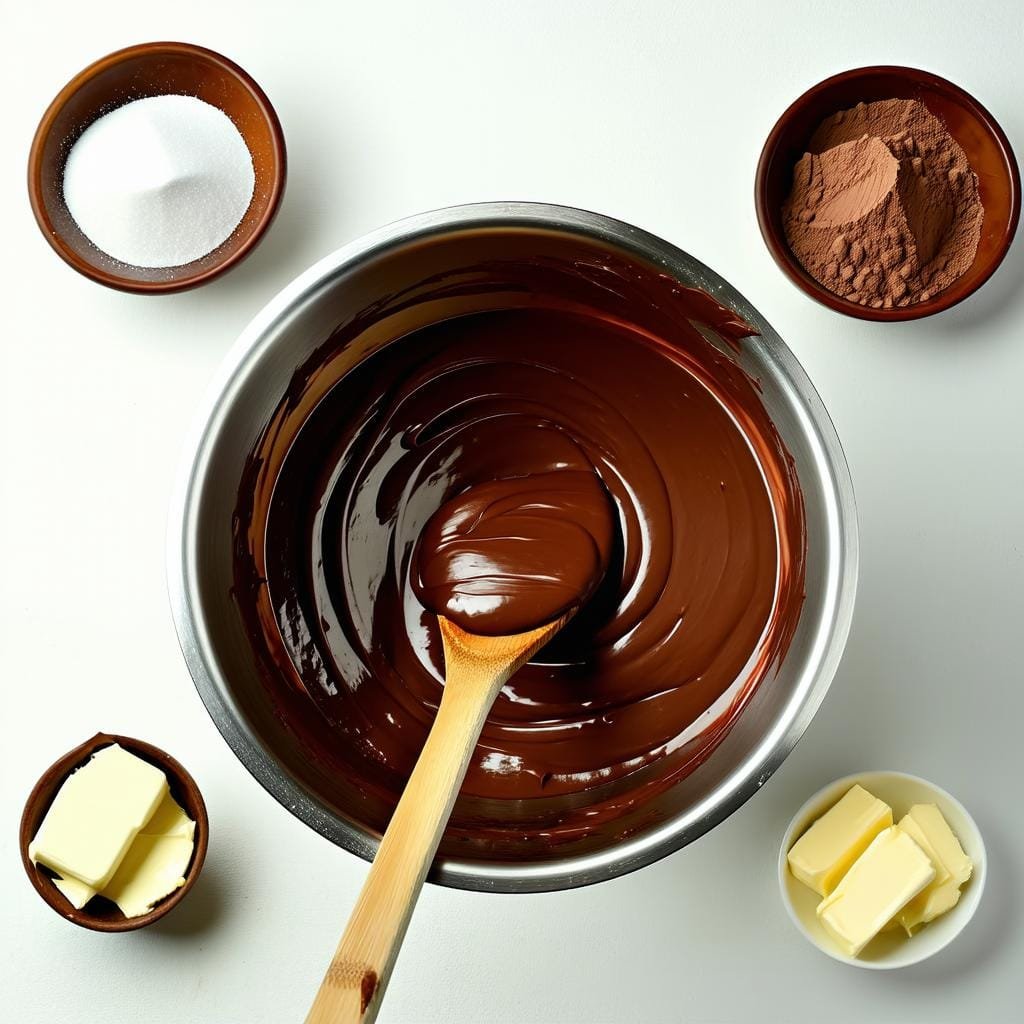 Preparo da Cobertura de Chocolate