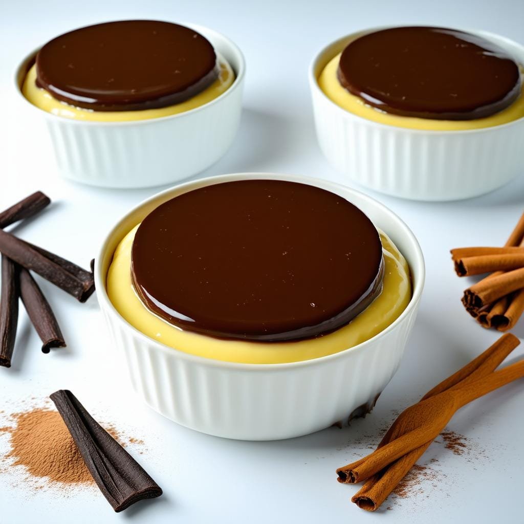 Pudim de Leite Condensado com Chocolate: Irresistível