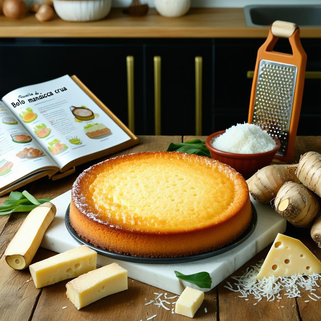 Blog 6 Receita de Bolo de mandioca crua