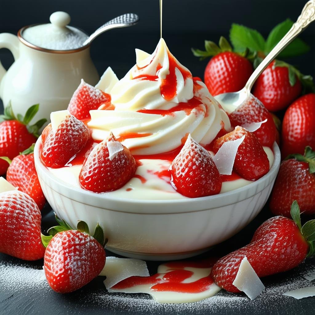 Blog 1 Receita de Recheio de leite Ninho com morango