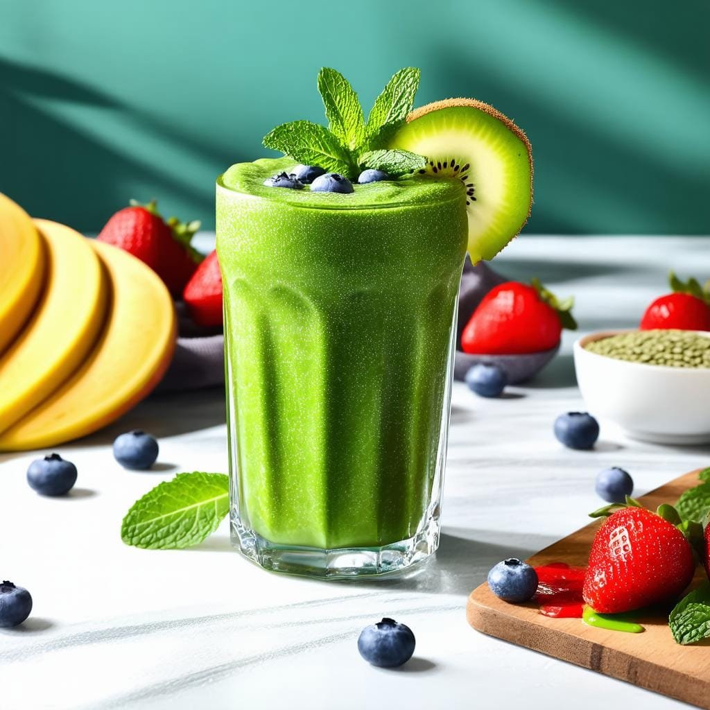 Smoothie Verde Detox: Saúde em um Copo