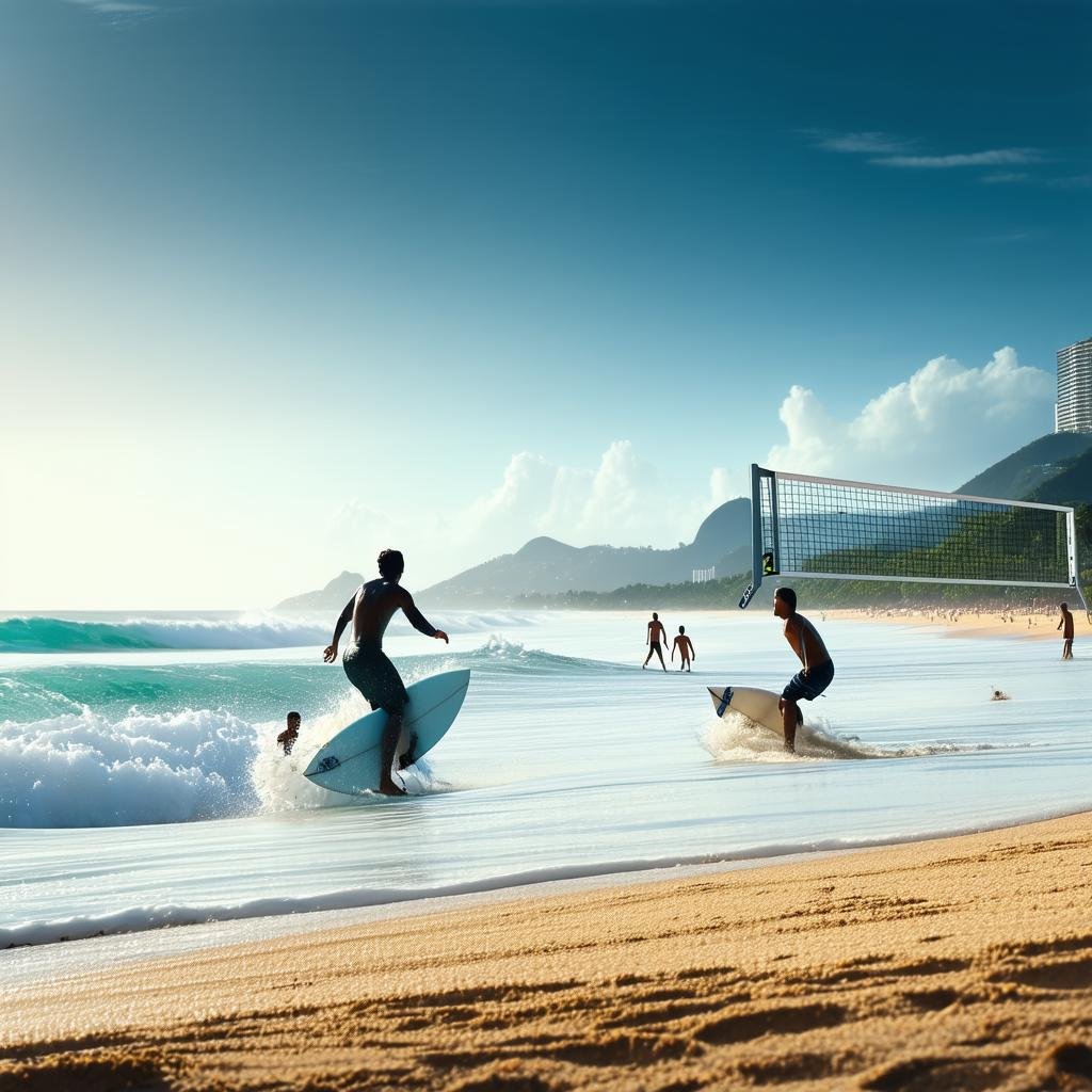 Barra da Tijuca: A praia dos surfistas e esportes Barra da Tijuca: A praia dos surfistas e esportes