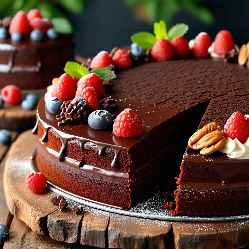 Bolo de Chocolate Vegano para Todos os Gostos