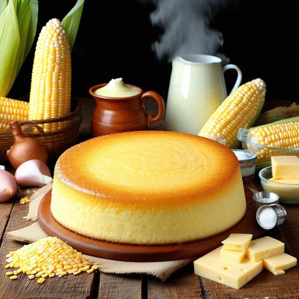 Bolo de Milho Cremoso de Lata