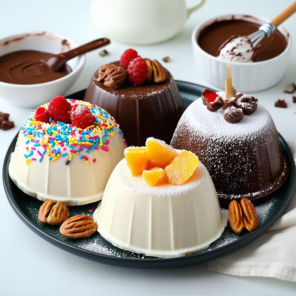 Brigadeirão de Micro-ondas com Chocolate Branco Brigadeirão de Micro-ondas com Chocolate Branco