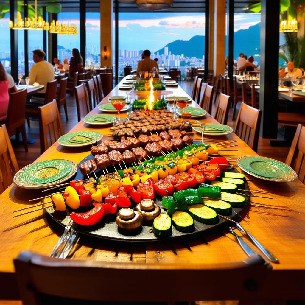 Churrascarias com Opções Vegetarianas/Veganas Churrascarias com Opções Vegetarianas/Veganas