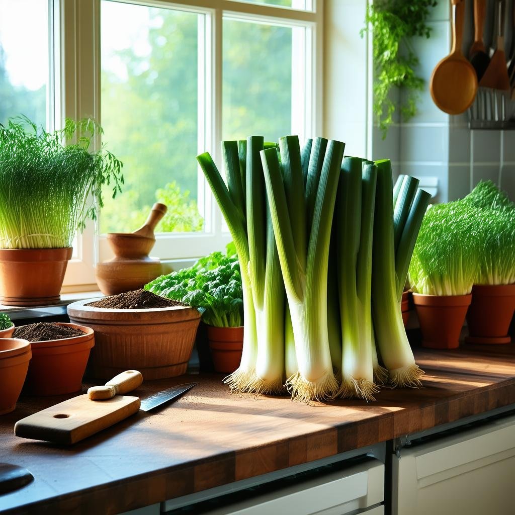Como cultivar alho-poró em casa: dicas práticas