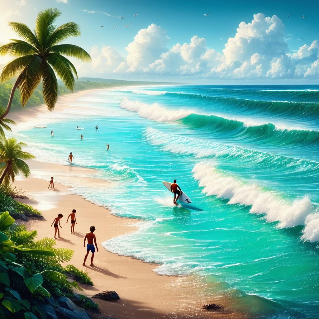 Explorando a natureza exuberante das praias nordestinas