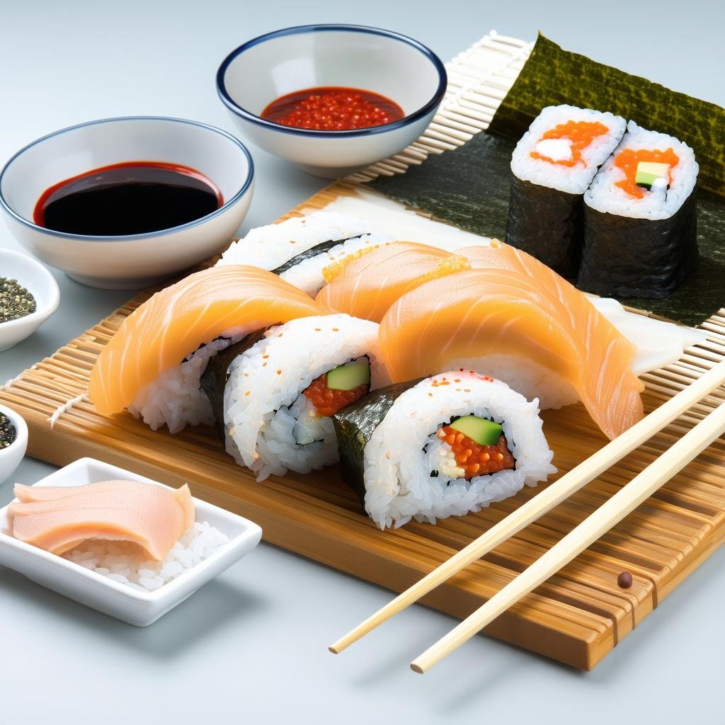 Ingredientes Essenciais para o Sushi Simples