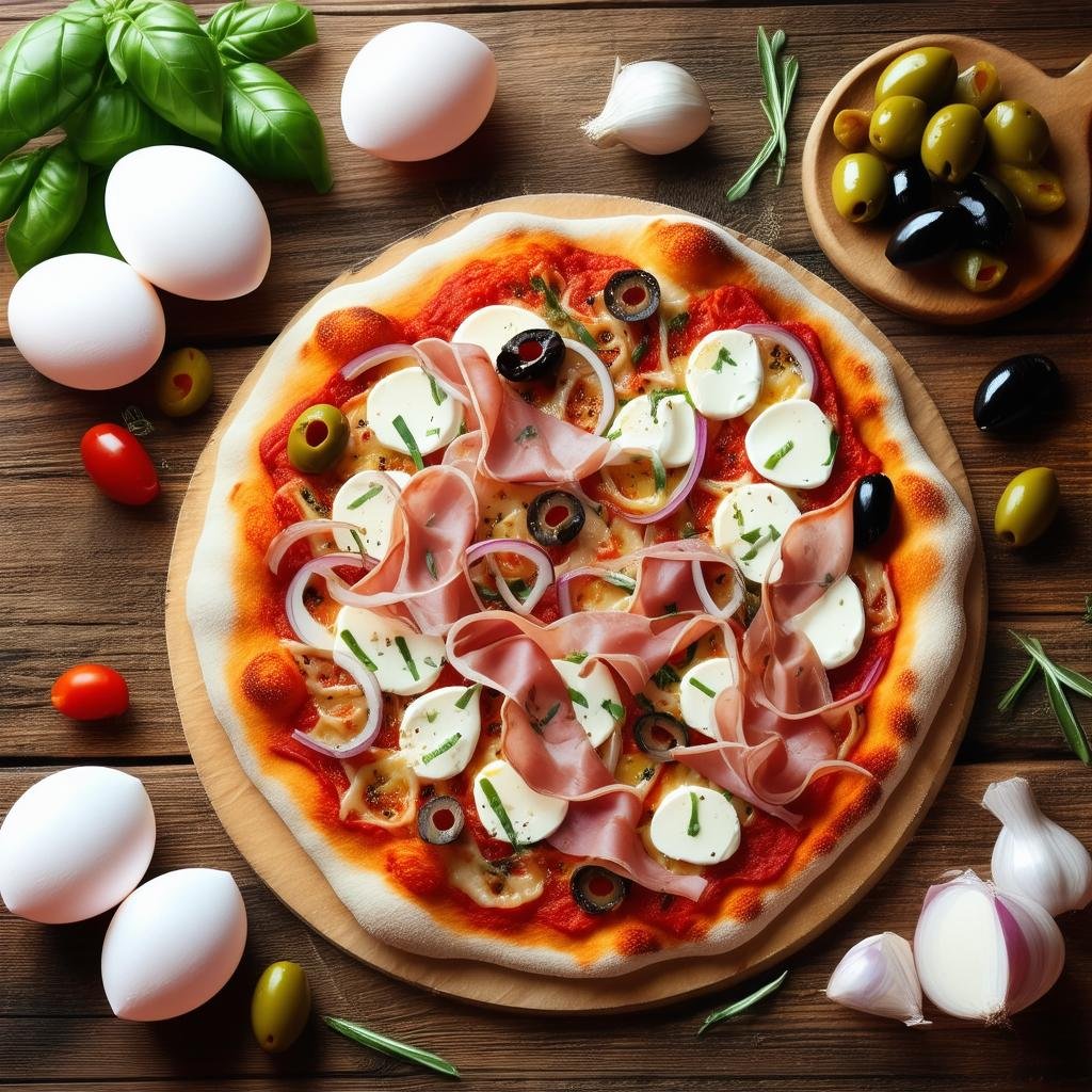Ingredientes Tradicionais da Pizza Portuguesa
