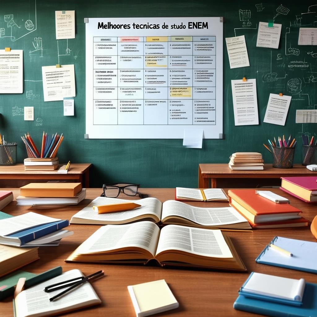 Melhores técnicas de estudo para o ENEM
