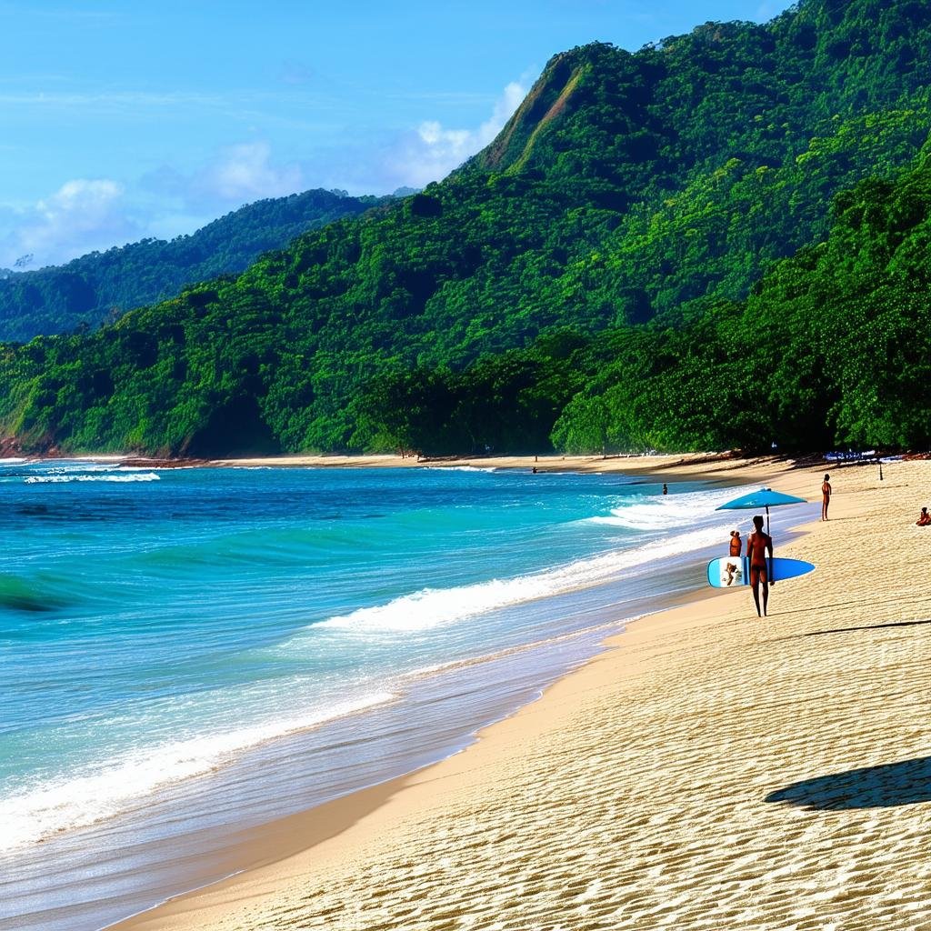 Praia do Tombo: Sossego e natureza exuberante