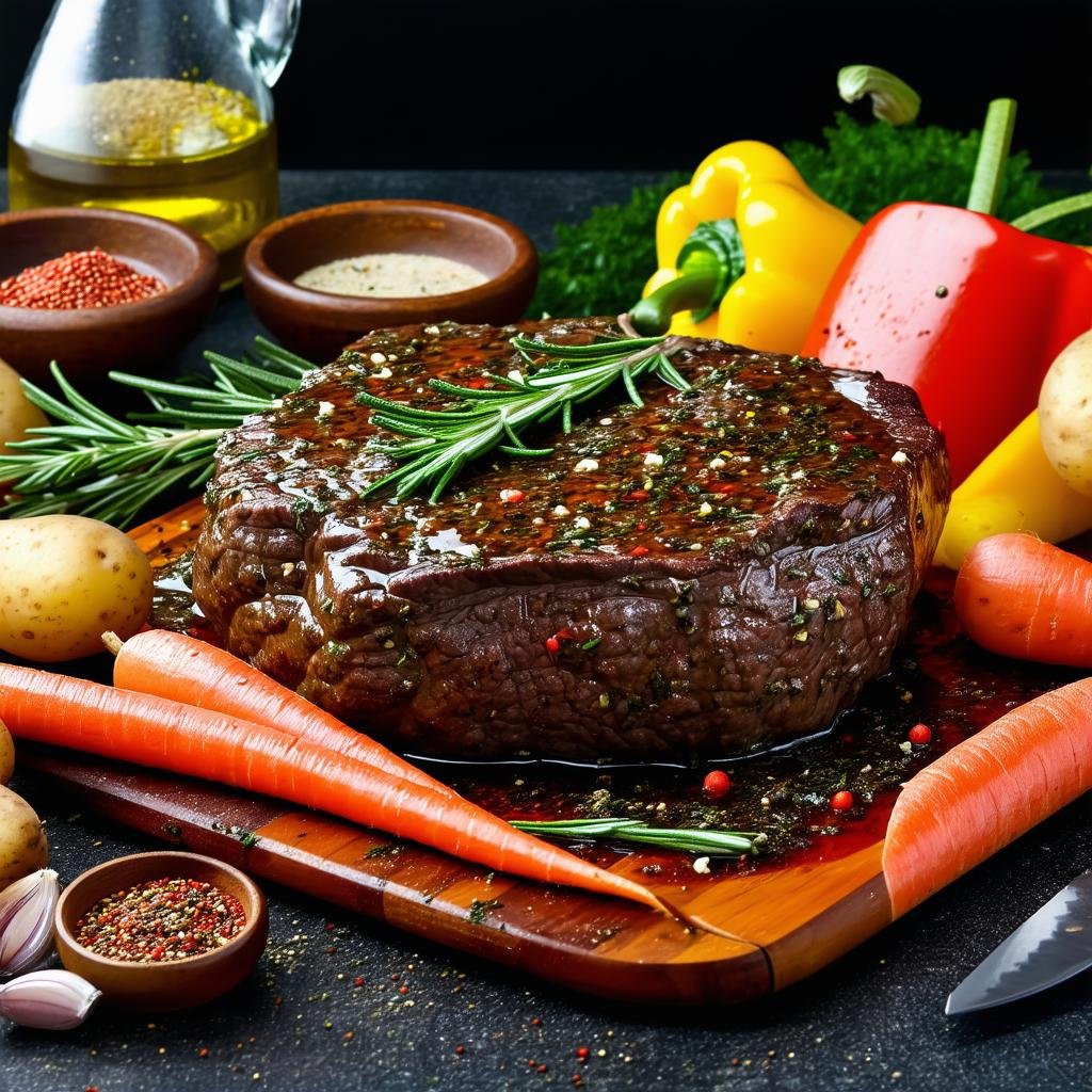 Temperando a maminha para um sabor irresistível Temperando a maminha para um sabor irresistível