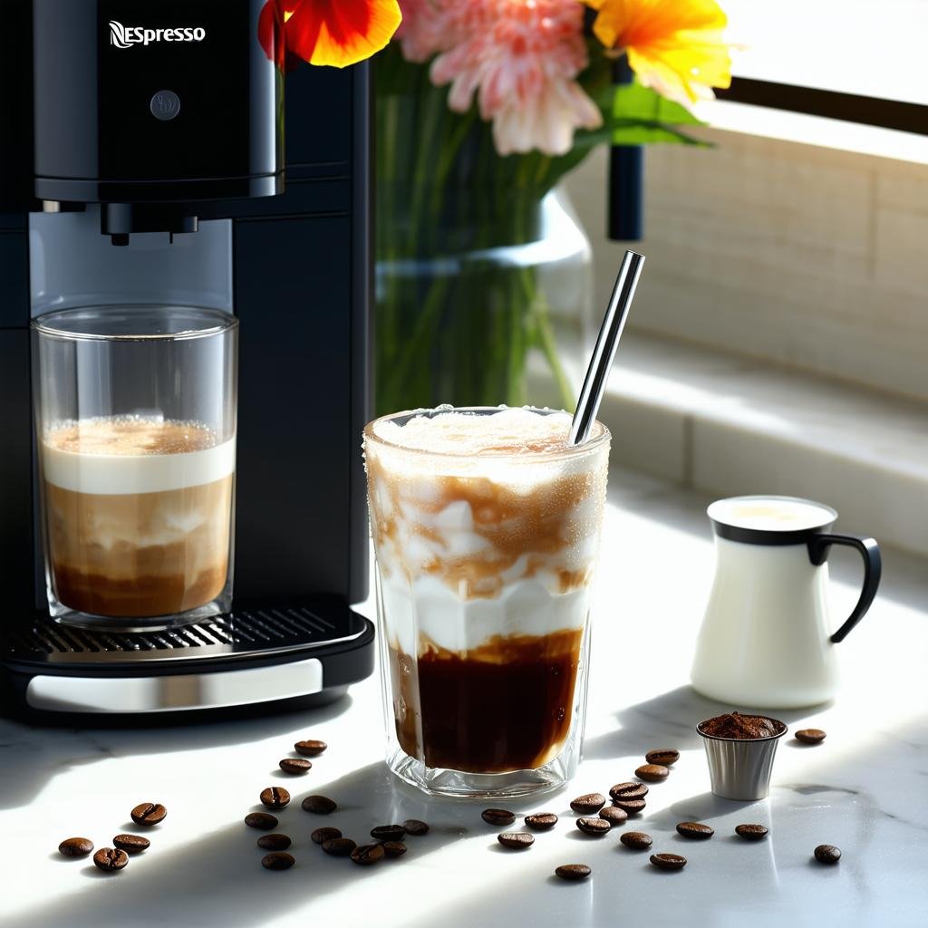 Café com Leite Gelado Nespresso para o Verão