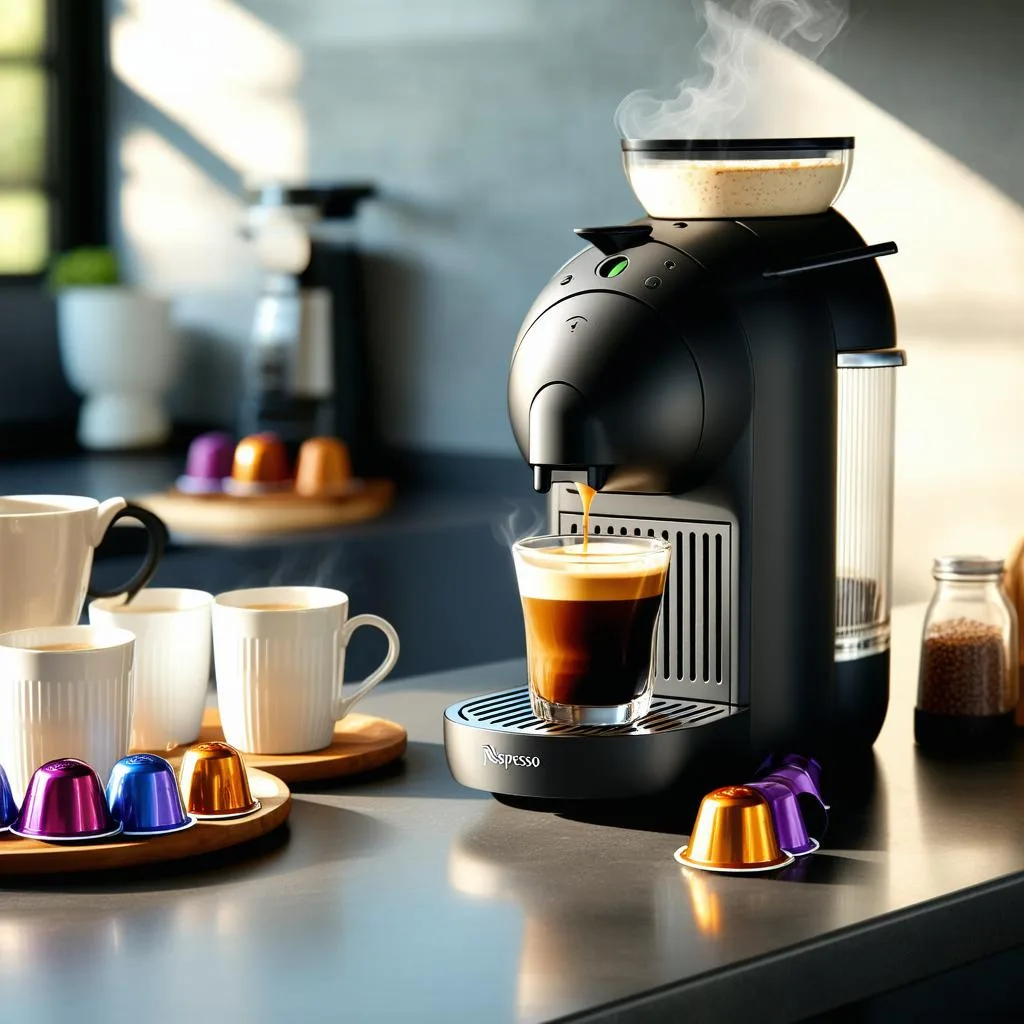 Como Fazer cafe de capsula na cafeteira nespresso