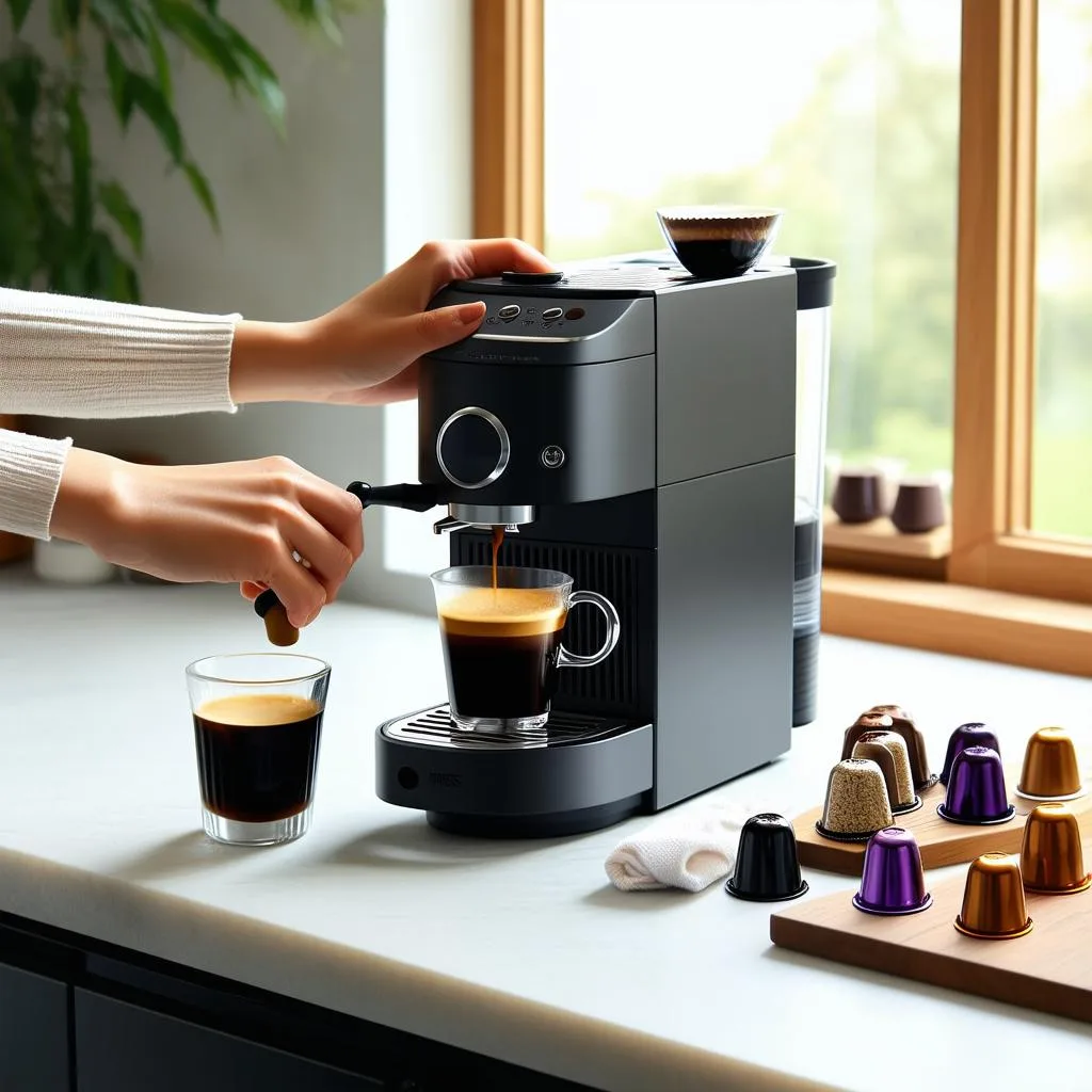 Como Fazer cafe na nespresso mini