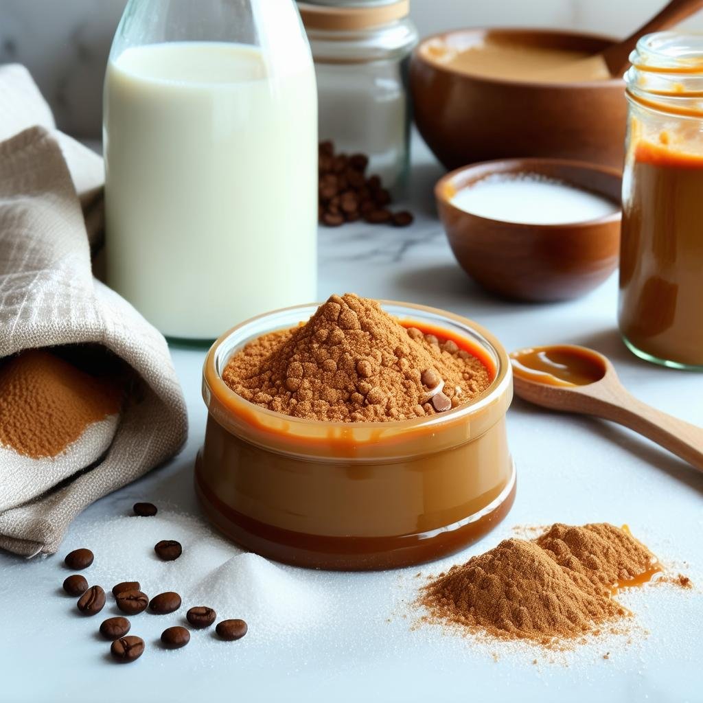 como fazer doce de leite em po