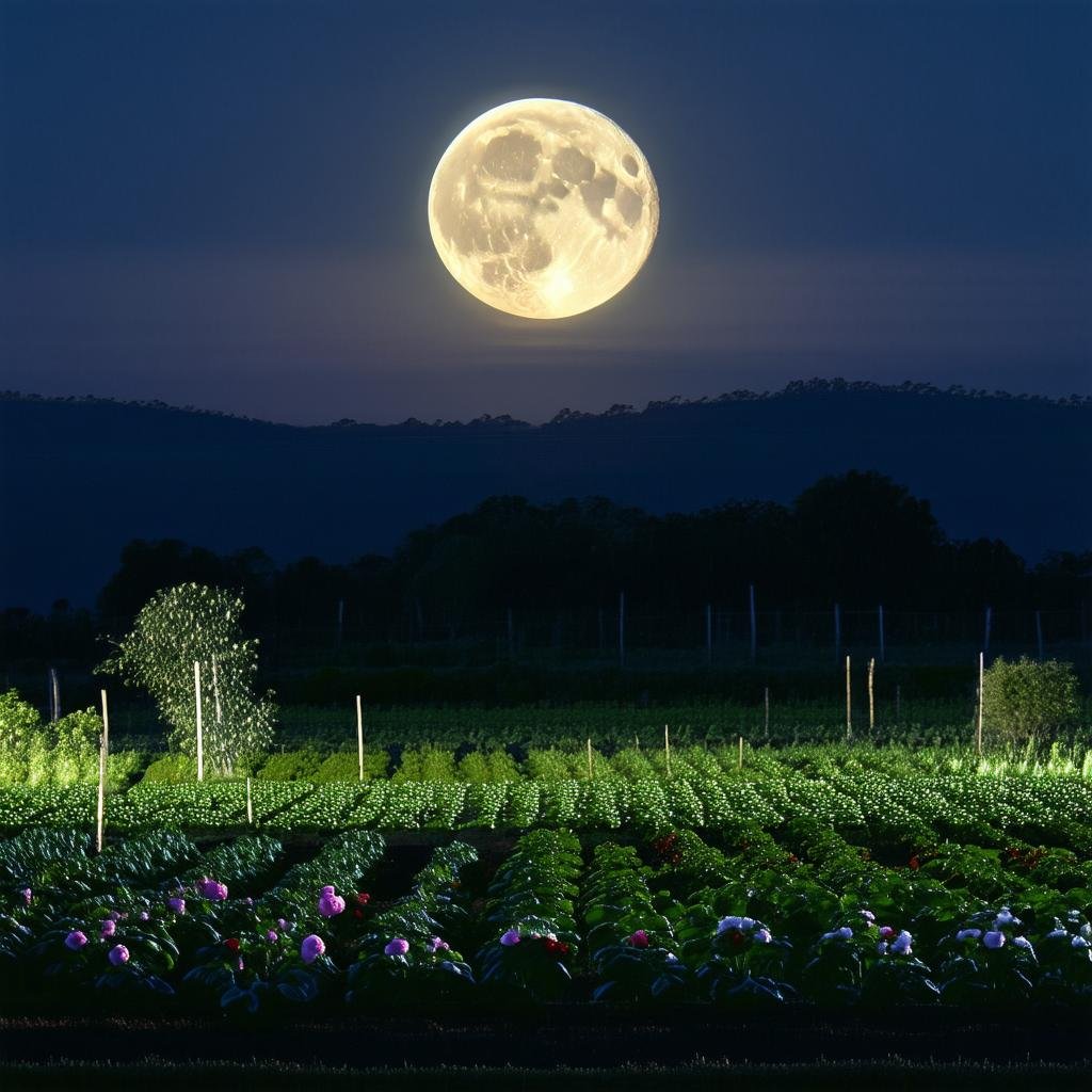 Como o Calendário Lunar influencia a agricultura e jardinagem