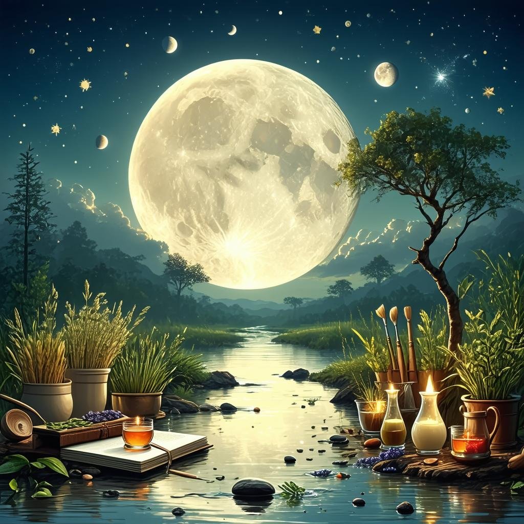 Entenda as previsões astrológicas com base no Calendário Lunar 2024