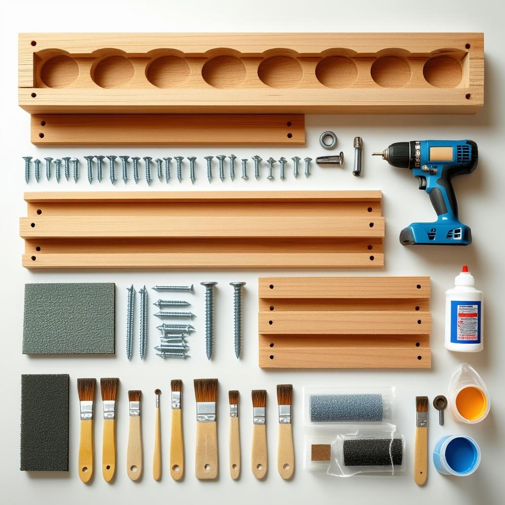 Materiais necessários para o seu porta capsulas