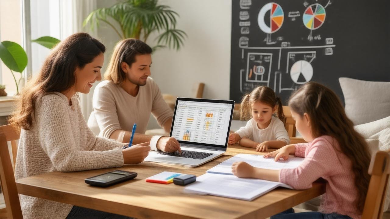 Como Montar um Orçamento Familiar Eficiente