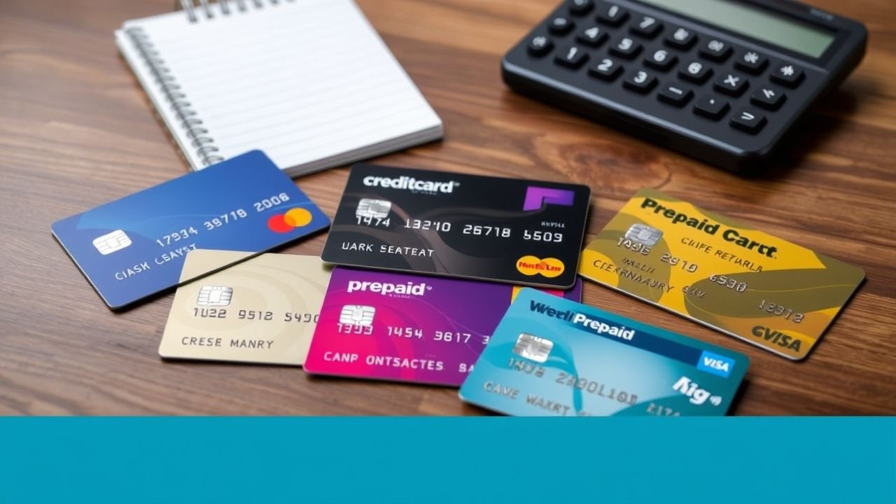 Principais tipos de cartões para iniciantes