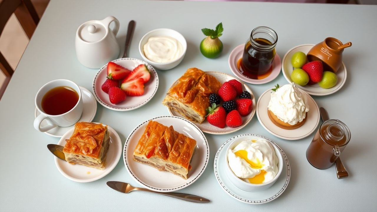 Acompanhamentos ideais para saborear seu baklava