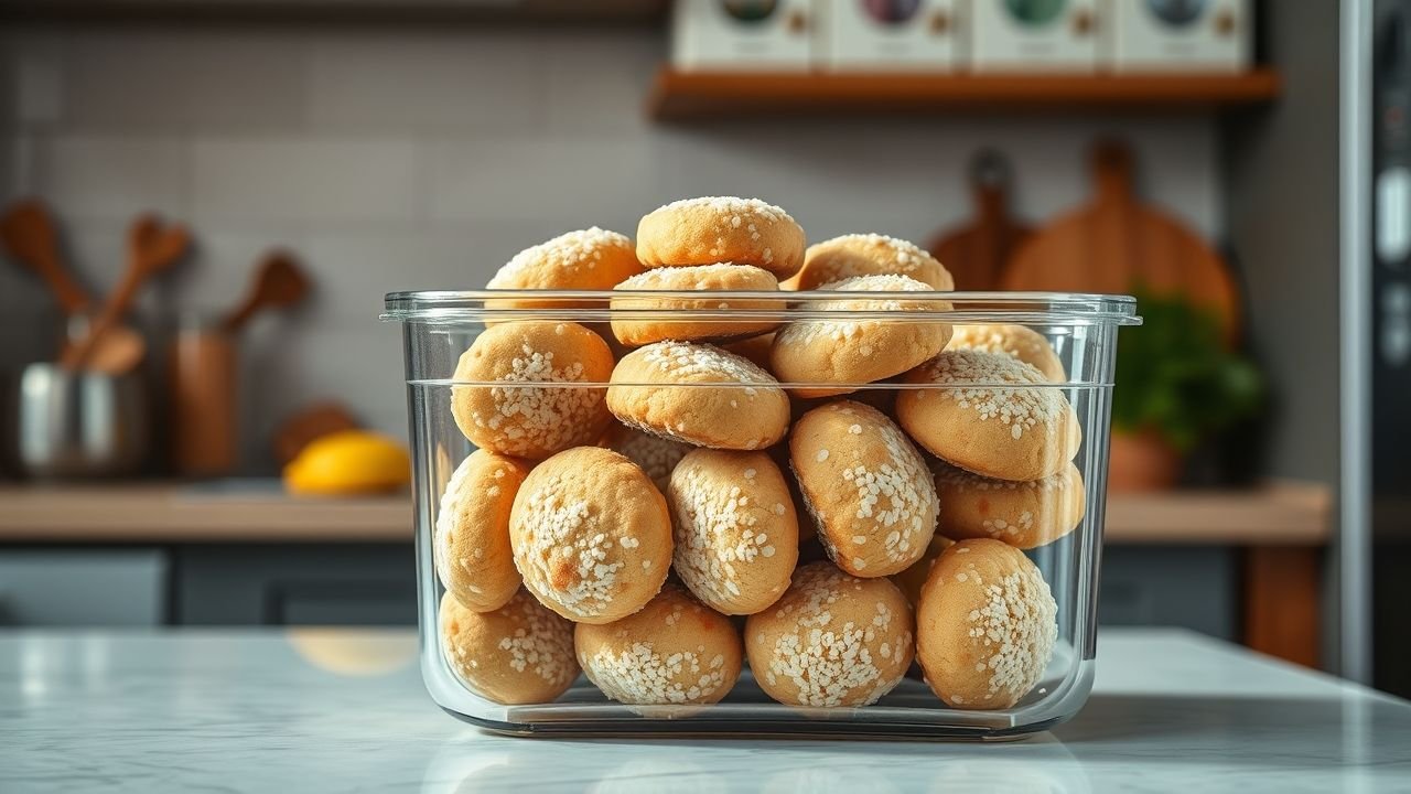 Armazenamento e durabilidade do biscoito