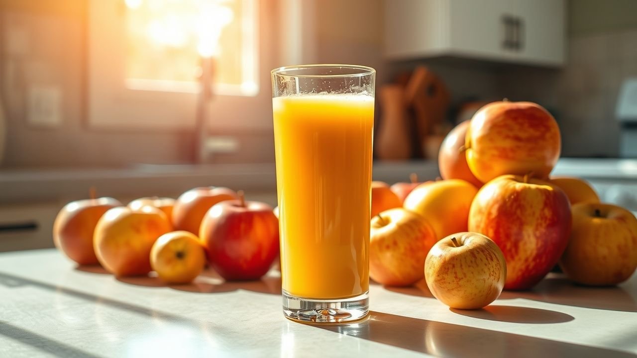 Benefícios nutricionais do suco de maçã