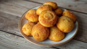 Biscoito de polvilho frito com 3 ingredientes