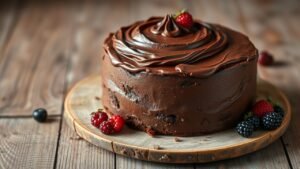 Bolo de Chocolate Macio e Molhadinho