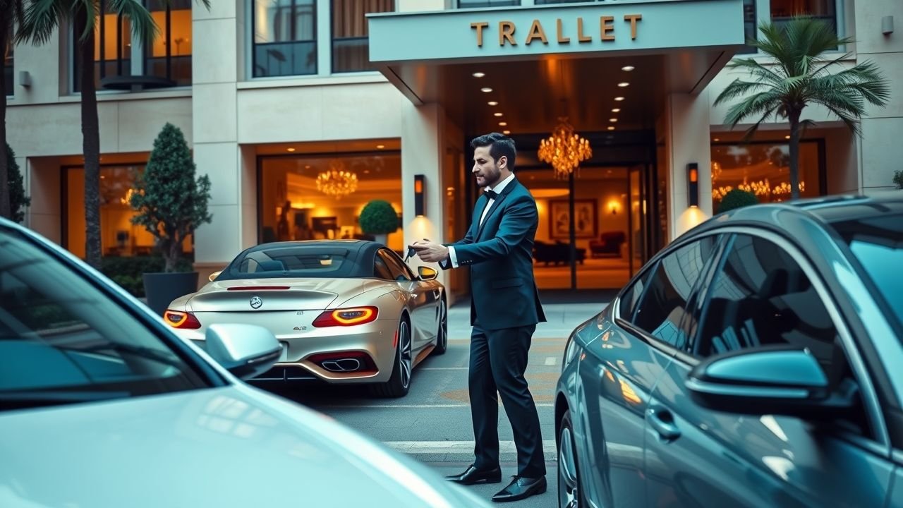 Como funciona o valet parking?