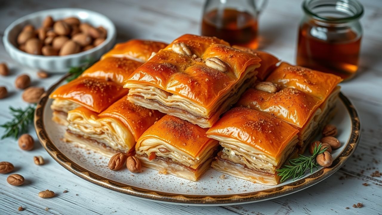Dicas para um baklava crocante e delicioso
