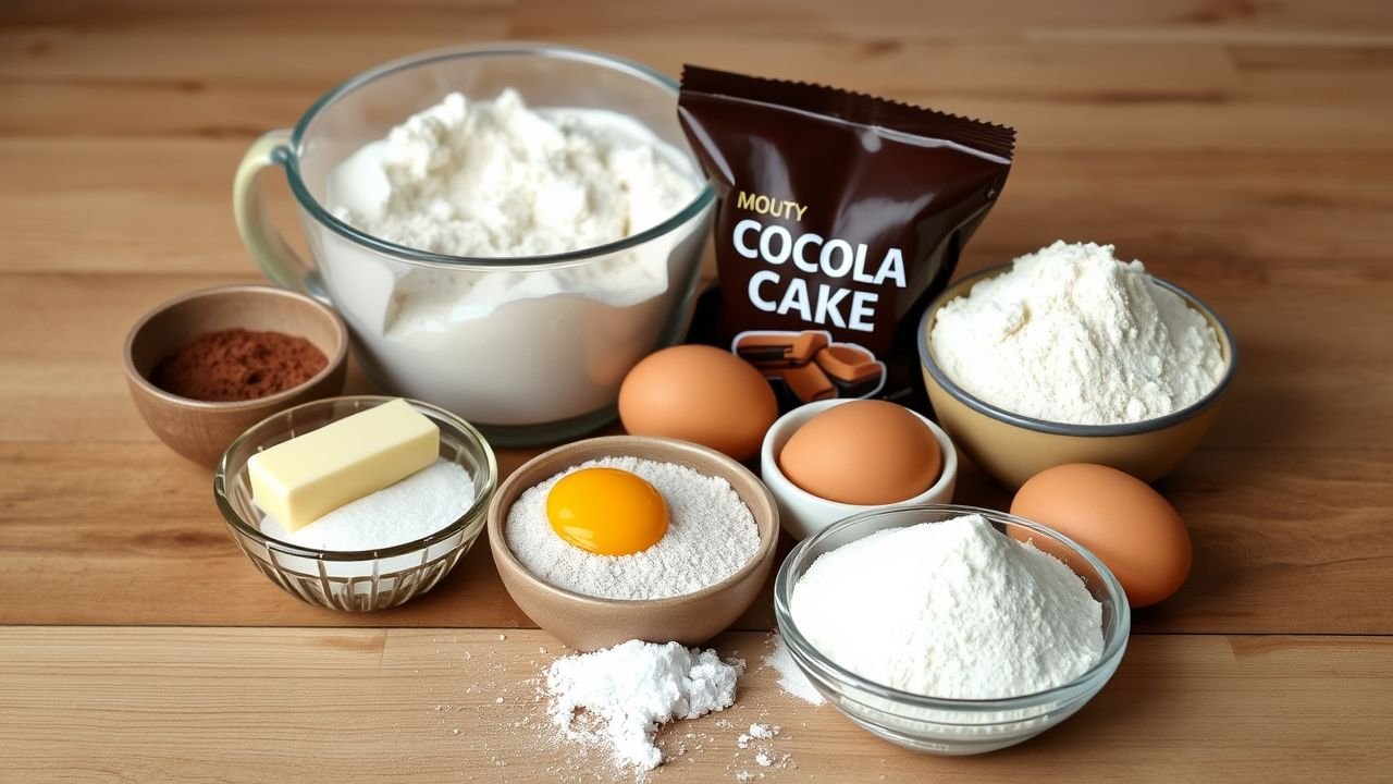 Ingredientes indispensáveis para a receita