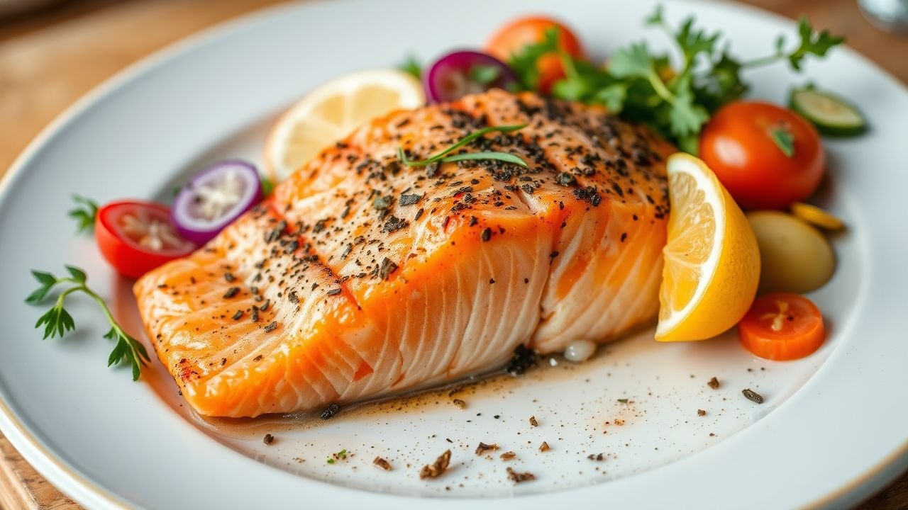 Os benefícios nutricionais do salmão do Chile